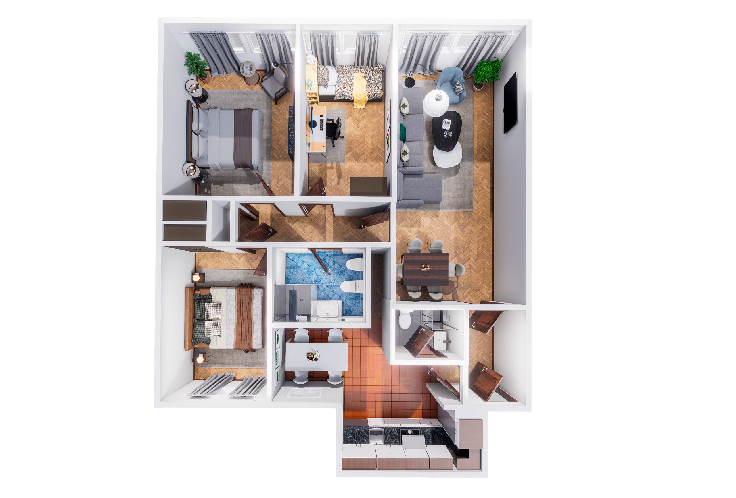 Plano 3d fotoinmueble